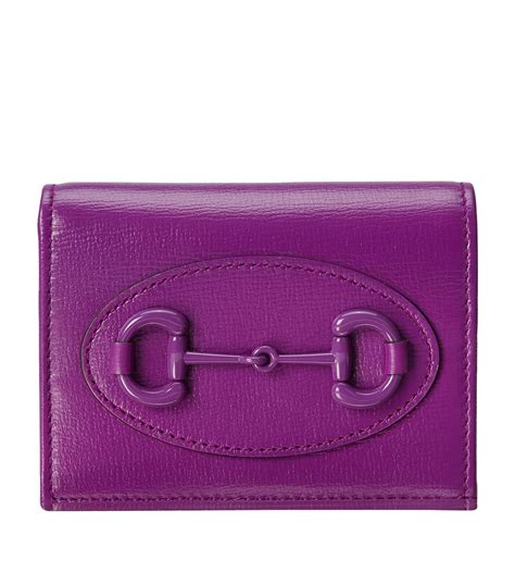 gucci purple collection wallet|genuine Gucci women wallet.